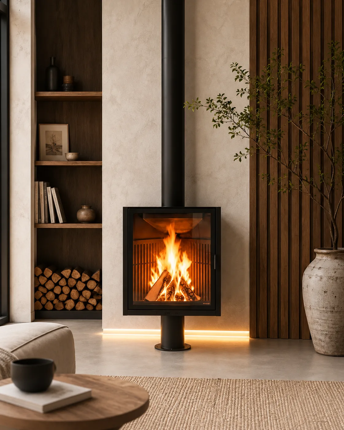 Steel Fire Eurofocus 951 Steel Fire şömine haznesi
