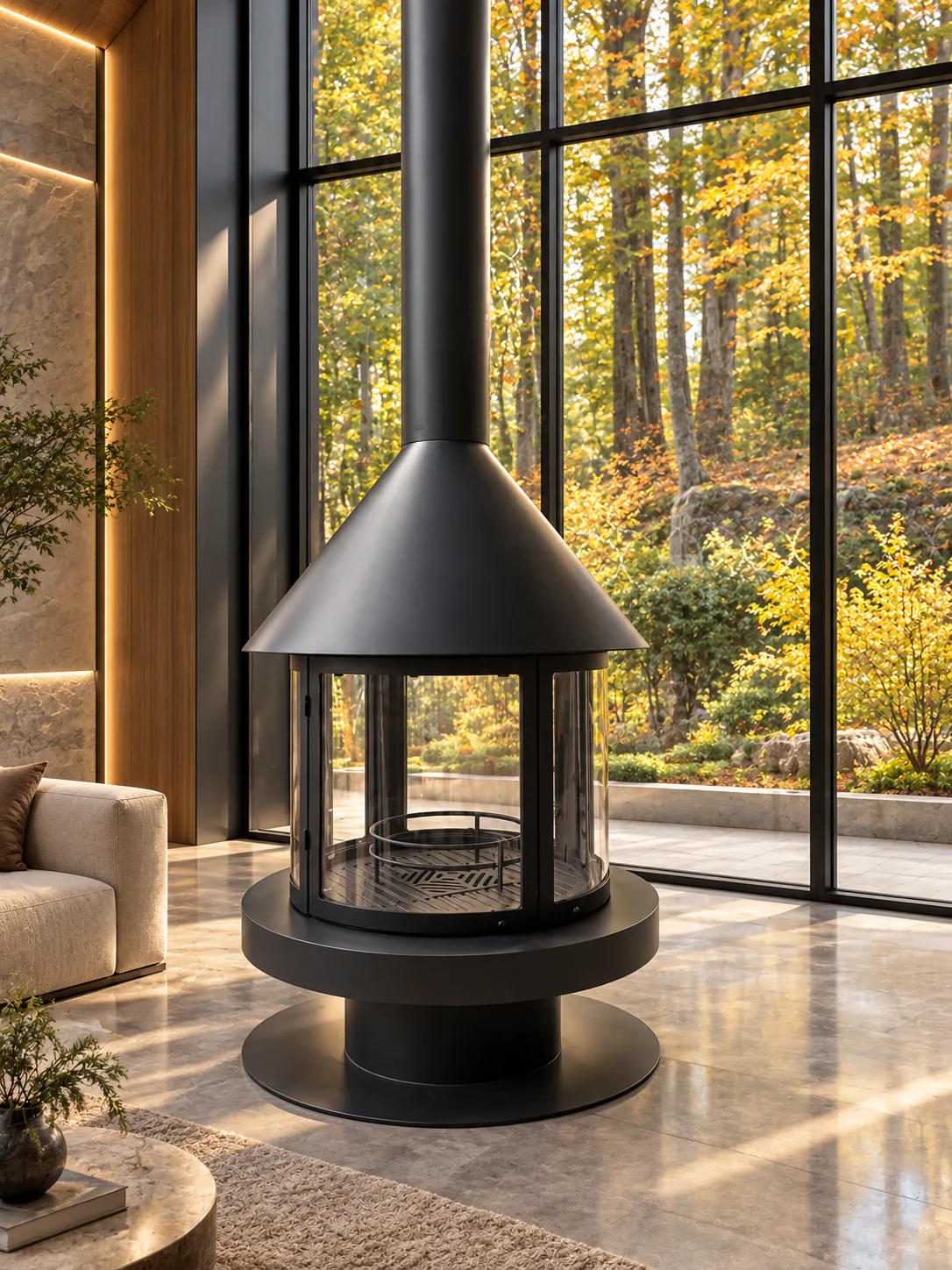 Steel Fire Vista 700 Steel Fire şömine haznesi
