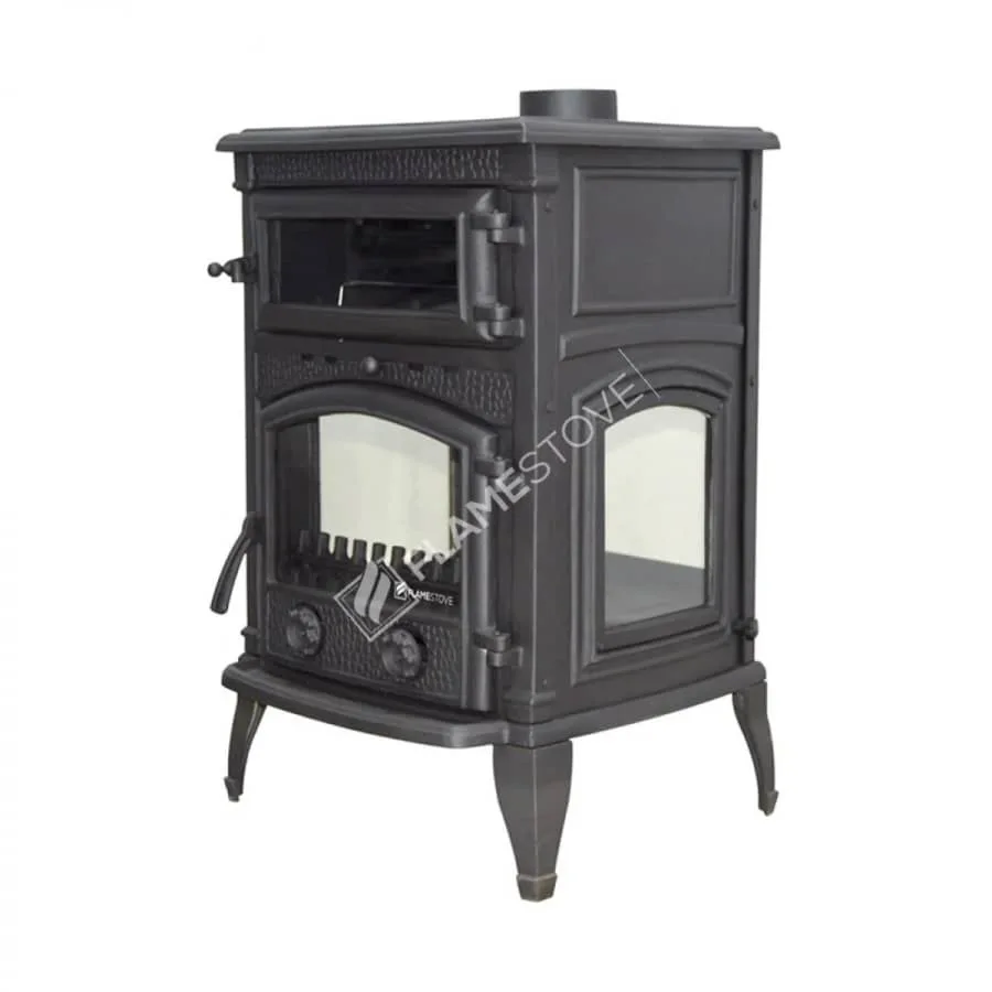 Flame Stove Sirius Maxi 4 Fırınlı Döküm Soba ürün görseli 1