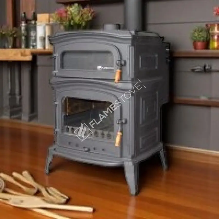 Flame Stove Sirius Mega Sulu Sistem Döküm Soba ürün görseli 1