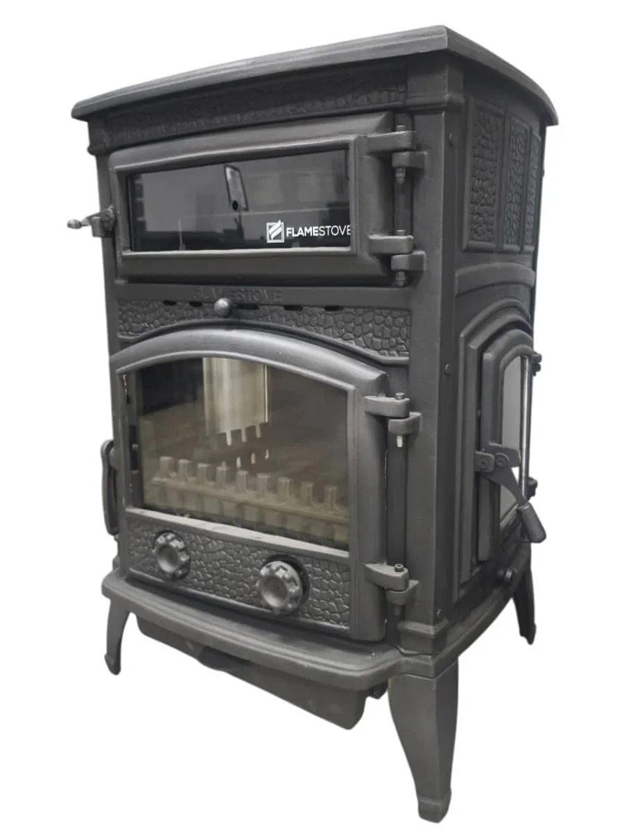 Flame Stove Sirius Maxi Fırınlı Döküm Soba ürün görseli 1