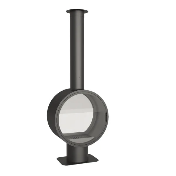 Steel Fire Silindir Steel Fire şömine haznesi
